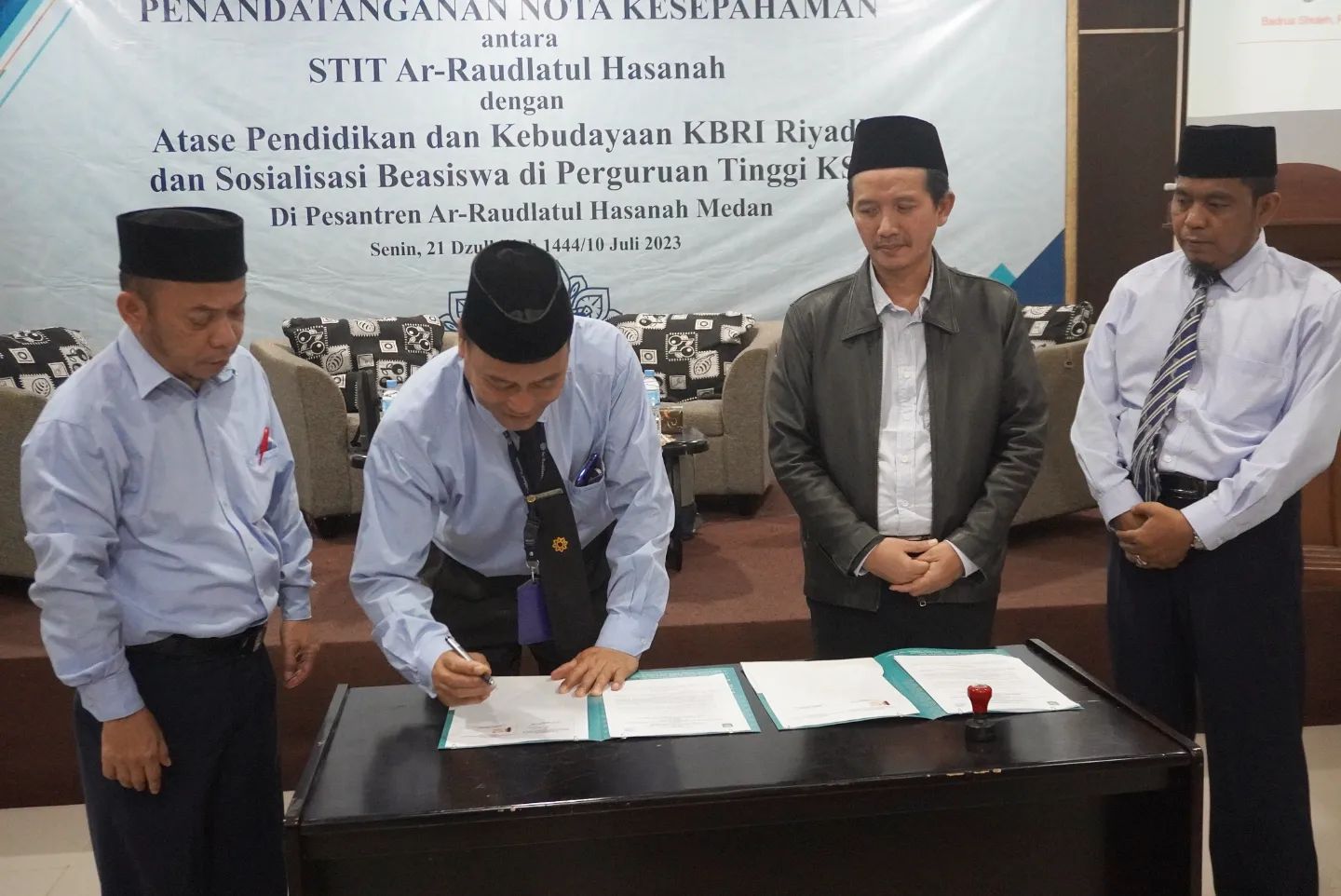Bersama PTKIS Se-Sumatera Utara, STIT-RH Berkomitmen Meningkatkan Mutu Pendidikan Tinggi